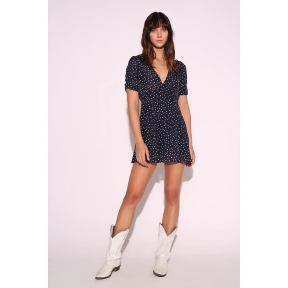 New without tags, never worn. Realization Par mini dress with stars